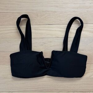 Black aerie bikini top